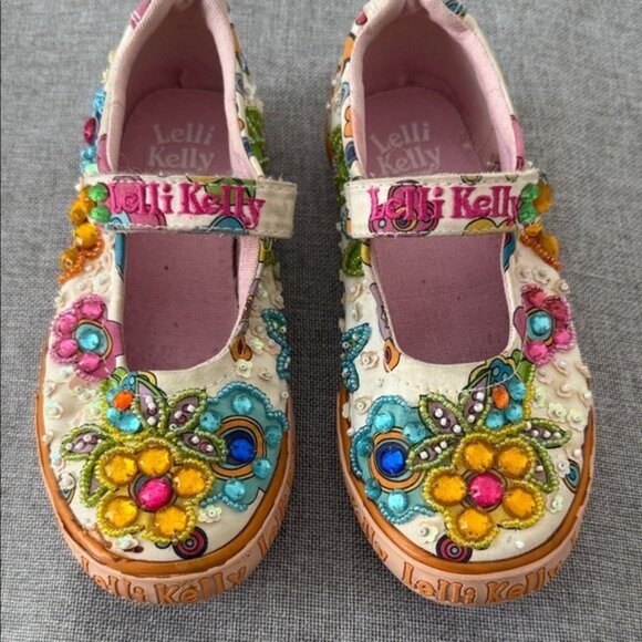 Lelli Kelly kids Colorful Embellished Kids Shoes - Picture 7 of 8